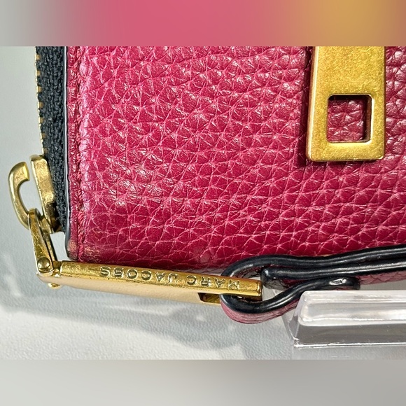 MARC JACOBS Gothan City Continental Leather Bifold Wallet Perfect Conditions. - Picture 12 of 16